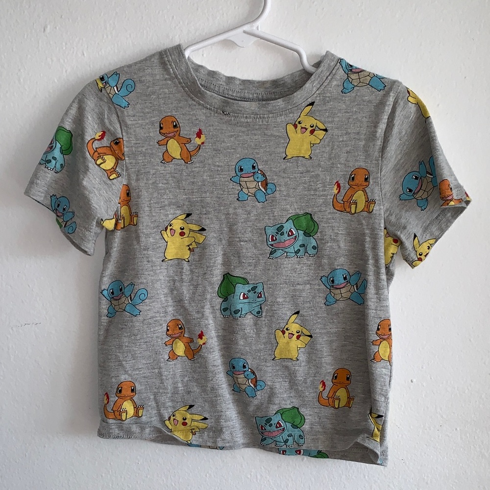 Kids Graphic Tee - Gray